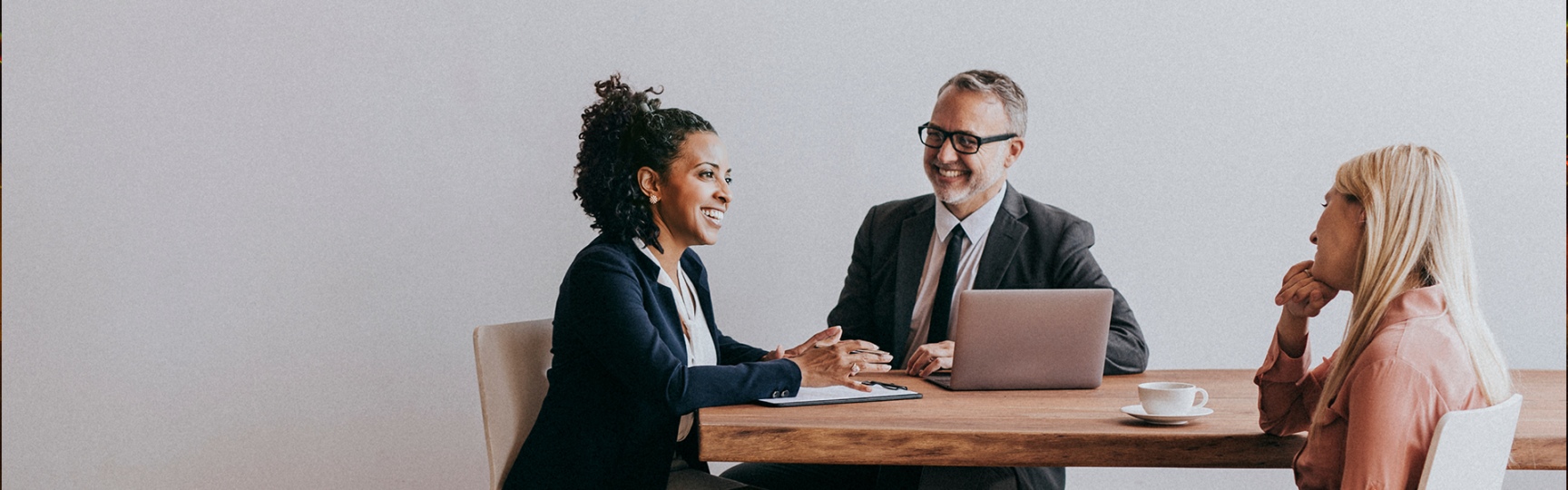 People in a meeting