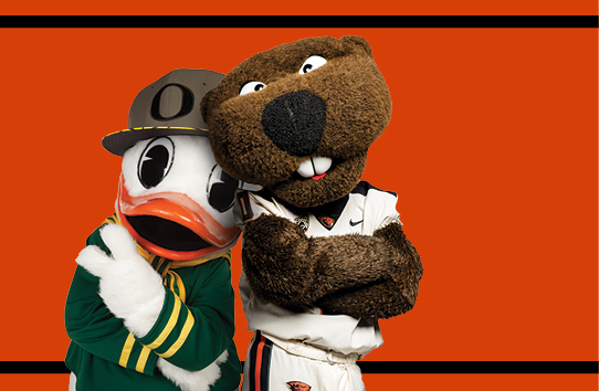 OSUAA Rivalry Week Benny and the Duck