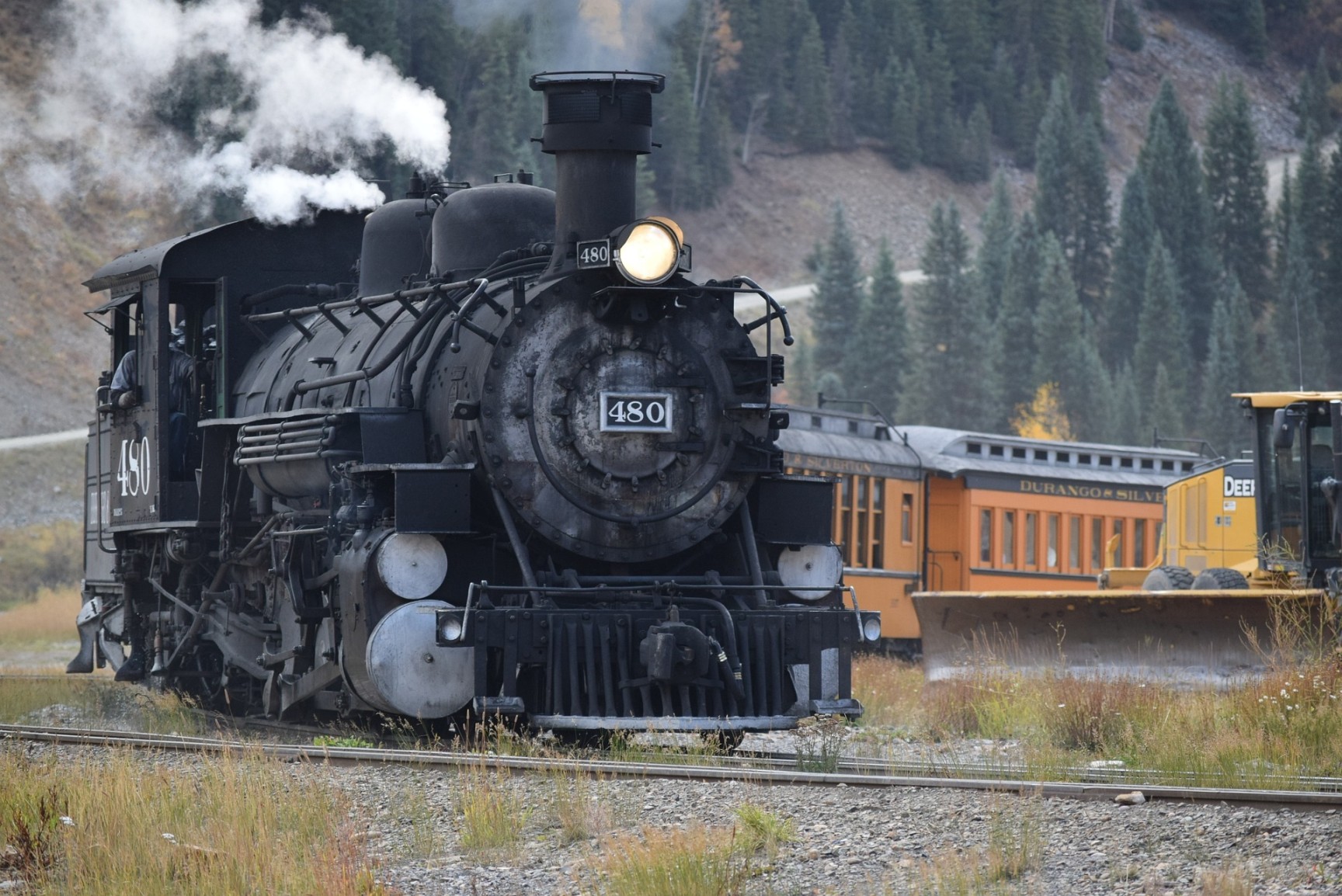 Colorado front of train pic