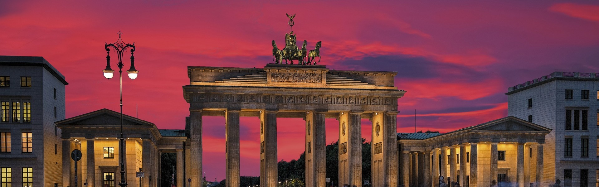 Brandenburg Gate in Berlin, Germany