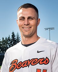 Headshot of Mitch Canham in Beavers uniform