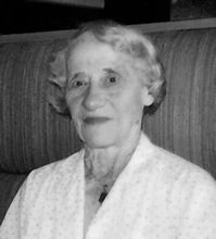 Headshot of Mamie Markham in balck and white