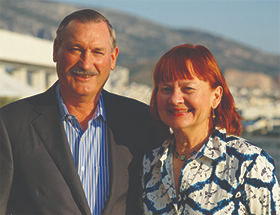 Richard and Gretchen Evans headshot