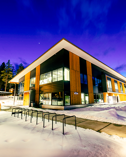 OSU Cascades Campus Building outdoors