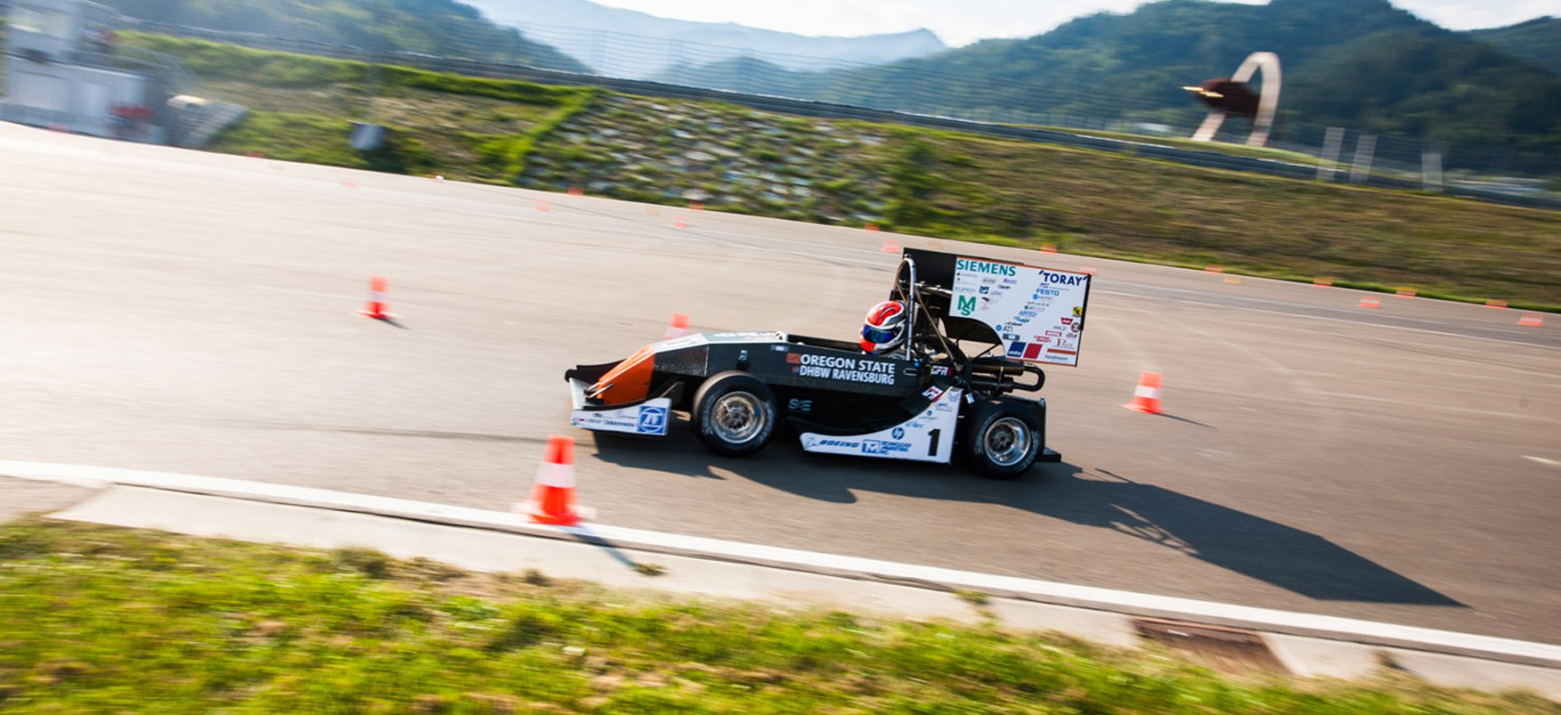 Kittleman Racing in a Race Car