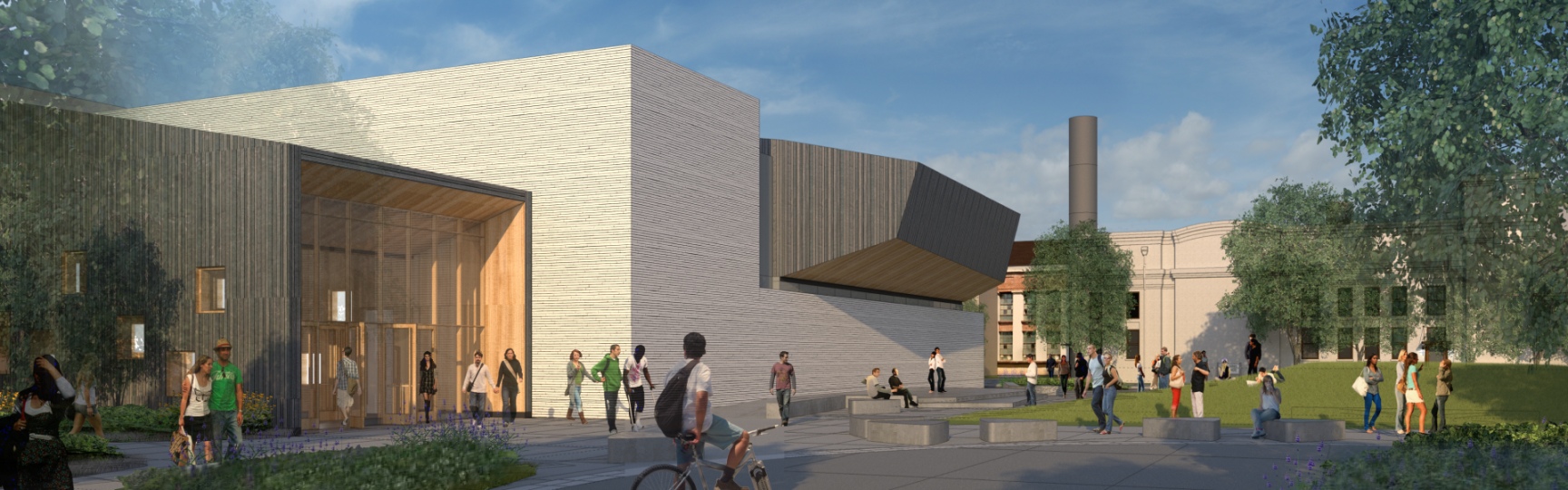 Arts and Education Complex Rendering