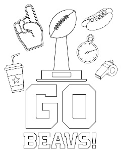 Beavers Coloring Pages 8.5x11-05