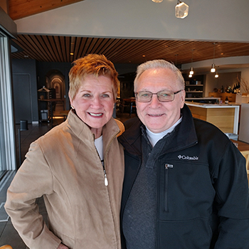 Photo of Stephen Slavens and Barbara Slavens
