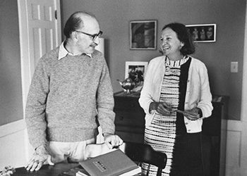 Photo of Bernard and Ann Malamud