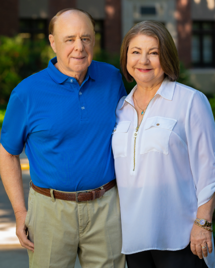 Ed Amonsen Jr. and Katherine Voss.