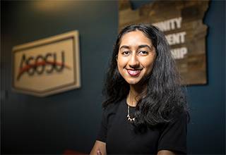 Photo of Sahana Shah, student representative in the Associated Students of OSU Congress